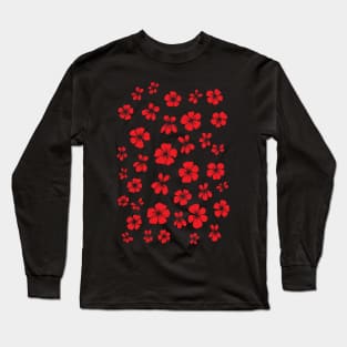Simple Poppies Long Sleeve T-Shirt